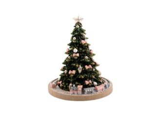 Speldosa Julgran Tågbana