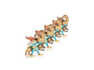 Pappersrader Pepparkaksbock Mini