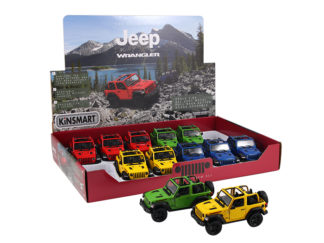 Modellbil 1:34 Jeep Wrangler