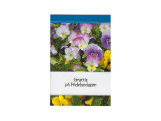 Dubbelt Kort Gratulation Nr. 804