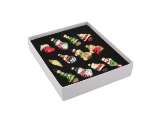 Glashänge 12-p Julfigurer