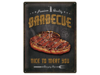 Plåtskylt Barbecue