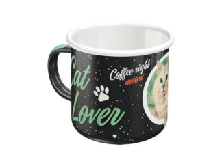 Emaljmugg Cat Lover