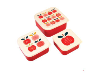 Snacksbox 3-p Vintage Apple