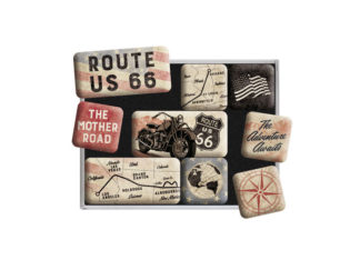 Magnet 9-p Route 66 Bike Map