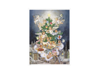 Adventskalender A3 Änglagran 1955