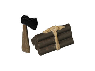 Poly Mini Ved & Yxa (Nissedörr)