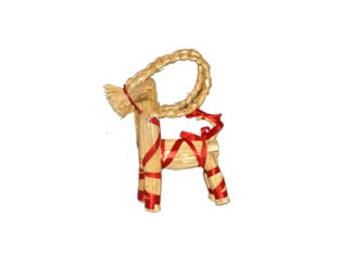 Halmbock Natur Liten 20cm