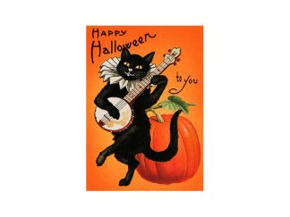 Dubbelt Kort M.T Halloween HW002