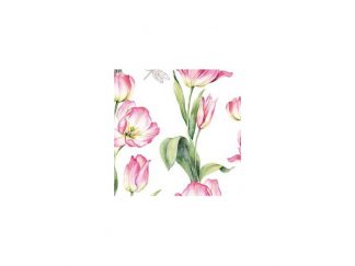 Kaffeservett Tulipes Rosa
