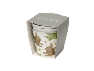 3-p Förvaringsburk/ Plåtkruka T & Peel Rabbit