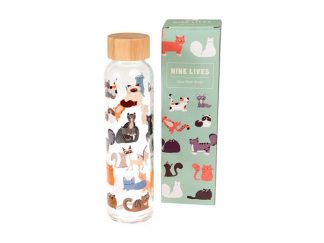 Glasflaska Nine Lives