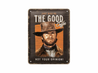 Plåtskylt Good Coffee 15x20
