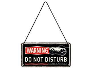 Plåtskylt 10x20 Hänge Gaming