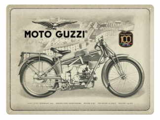 Plåtskylt Moto Guzzi 100 Years