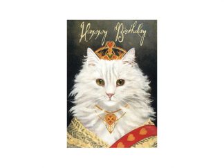 Dubbelt Kort M.T Birthday HB188 Glitter