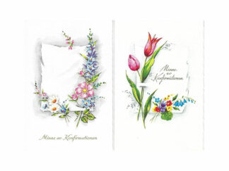 Dubbelt Kort Konfirmation Nr. 612