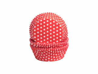 Bakform 60-p Dots Röd