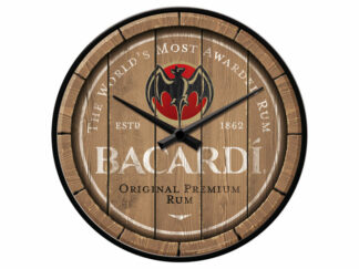 Väggklocka Bacardi Wood