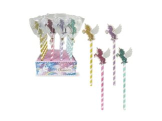 Blyertspennor-Sudd Unicorn Glitter