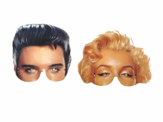 Partymask Elvis & Marilyn