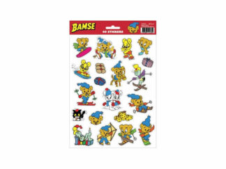Stickers 2-p Bamse Jul