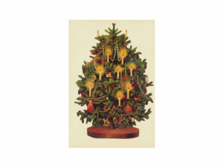 Bokmärkeskort Julgran 5156