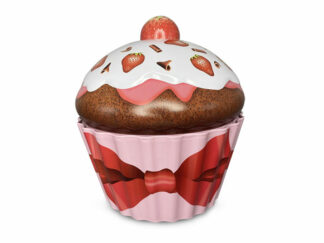 Plåtburk Cupcake XL Strawberry