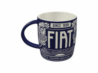 Mugg Fiat Logo Blue