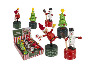 Trä Sprattelfigur Jul