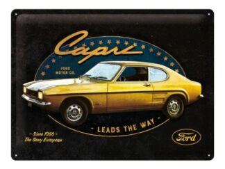 Plåtskylt Ford Capri