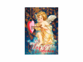 Dubbelt Kort M.T Valentine SP058 Glitter