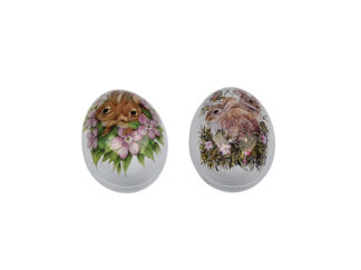 Plåtägg Bunnies & Flowers Mini