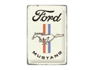 Plåtskylt Ford Mustang 20x30