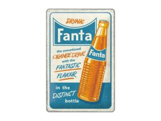 Plåtskylt Fanta Orange Drink 20x30