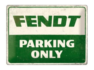 Plåtskylt Fendt Parking Only
