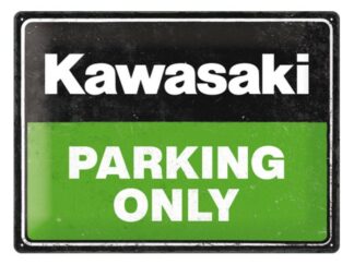 Plåtskylt Kawasaki Parking Only