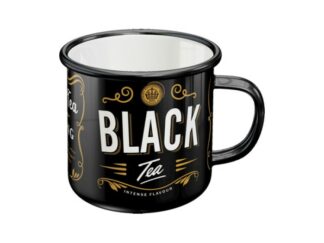 Emaljmugg Black Tea
