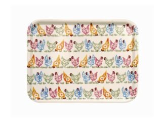 Bricka Björk Rekt E.B Polka Chickens