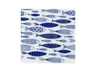 Servett Blue Fish