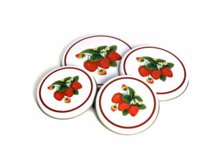 Spislock 4-p Jordgubbe