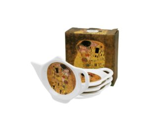 Tepåsefat 4-p Klimt "Kyssen"