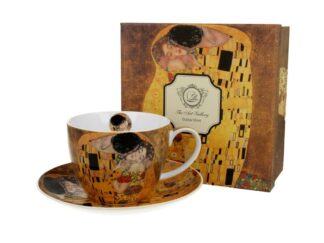 Tekopp Klimt "The Kiss" OBS! Skadad Presentbox