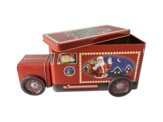 Plåtburk Santa Truck