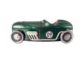 Plåtburk Racerbil Grön "9"
