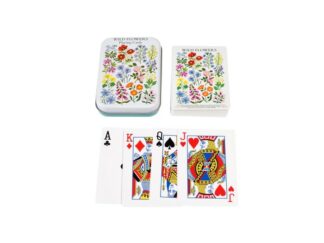 Kortlek i Plåtburk Wild Flowers