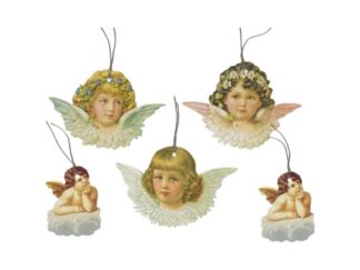 Gift Tags Knyt 5-p Änglar