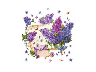 Servett Lilac Letter