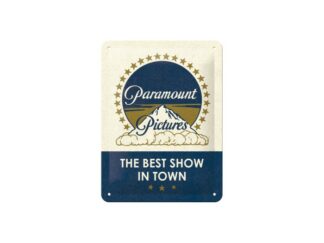 Plåtskylt Paramount Logo 15x20