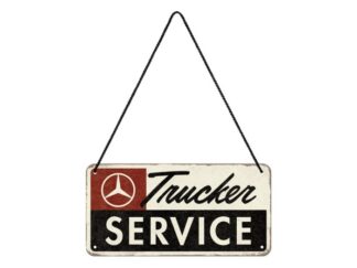 Plåtskylt 10x20 Hänge Daimler Truck Service